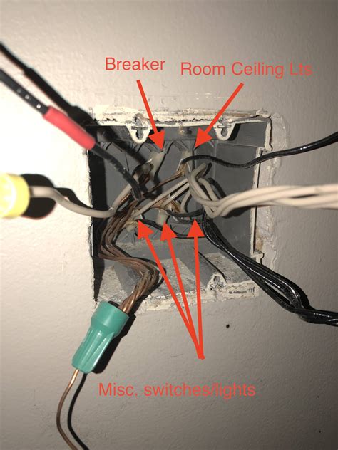 two gang box switch removal